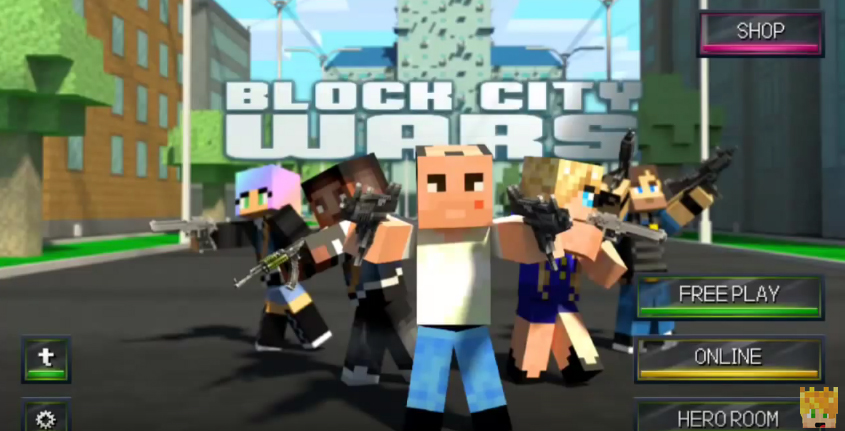 Скачать block city wars с модом