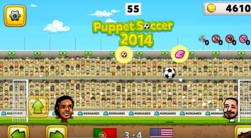 Puppet Soccer 2014 взломанный (Чит много денег)