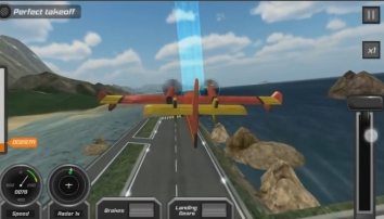 Взломанный Flight Pilot Simulator 3D на много денег