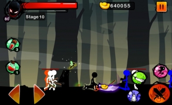Взломанный Stickman Ghost: Ninja Warrior (Mod: много денег)