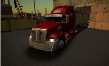 Truck Simulator USA взломанный (Мод много денег)