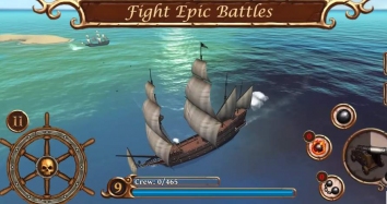 Ships Of Battle Age Of Pirates взломанный (Мод много денег, премиум корабли)