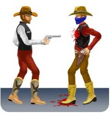 Western Cowboy Gun Fight взломанный (Мод много денег)