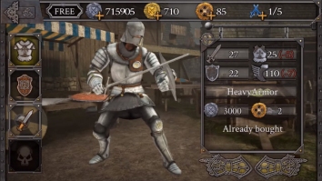Knights Fight: Medieval Arena взломанный (Мод много денег)