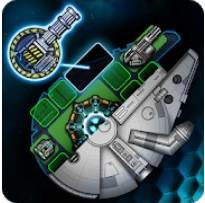 Space Arena: Build & Fight взломанный (Мод защита/здоровье/мощное оружие)