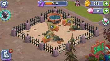 Monster Farm: Ферма - Хэллоуин в Городке Монстров взломанный (Мод много денег)