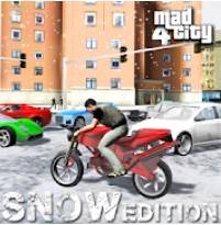 Mad City Stories 4 Snow Winter Edition взломанный (Мод много денег)