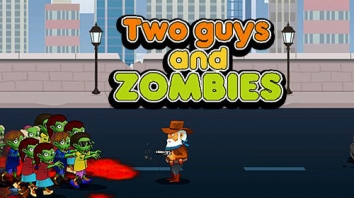 Two guys & Zombies взломанный (Мод много денег)