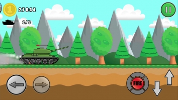Взломанный Tank Attack (Мод много денег)