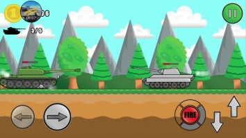 Tank Attack 2 взломанный (Мод много денег)