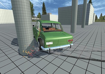 Simple Car Crash Physics Simulator Demo полная версия (взломанный)