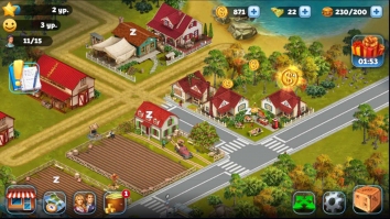 Golden Valley: City Build Sim взломанный (Мод много денег)
