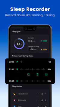 Sleep Monitor: Sleep Cycle Track, анализ, музыка взлом (Мод pro)