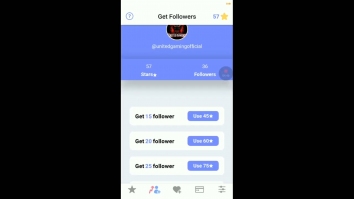 Взломанный TikFans - Get tiktok followers & tiktok likes (Мод много звезд)