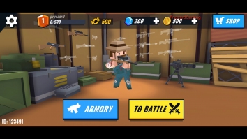 Battle Gun 3D взлом (Мод много денег)