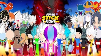 Взломанный Super Stick Fight All-Star Hero (Мод бесконечные деньги)