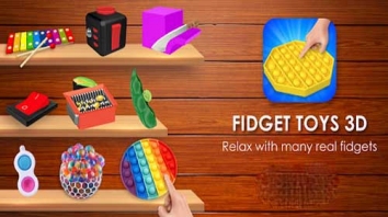 Fidget Toys 3D взломанный (Мод без рекламы/все открыто)