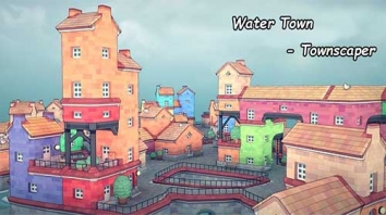 Взломанный Water Town - Townscaper (Мод много денег)