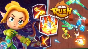 Hero Rush: Adventure RPG взломанный (Мод много алмазов)