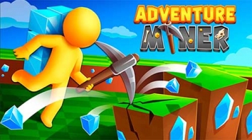 Adventure Miner взломанный (Mod: много денег и алмазов)