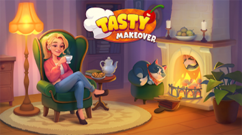 Tasty Makeover: игра 3 в ряд взломанный (Мод много денег)