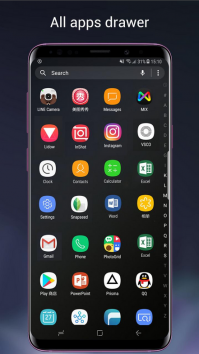 Super S9 Launcher for Galaxy S9/S8/S10 launcher взломанный (Мод pro)