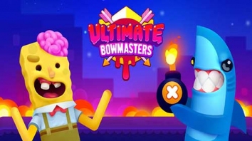 Ultimate Bowmasters взломанный (Мод все открыто/много денег) 