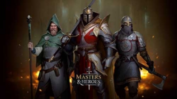 Masters and Heroes: Story RPG взломанный (Мод много золота)