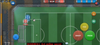 MamoBall 4v4 Online Soccer взломанный (Мод меню/без рекламы)