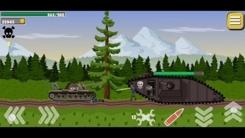 Tank Battle War 2d: vs Boss взломанный (Мод бесплатные покупки)