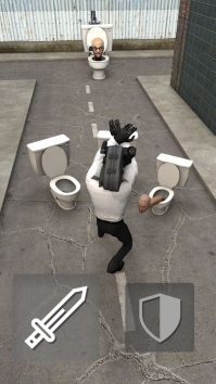 Toilet Fight взломанный (Мод много денег/без рекламы)