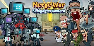 Merge War: Skibydy vs Kamera взломанный (Мод много денег/без рекламы)