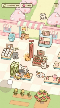Cat Mart : Mini Market Tycoon взломанный (Мод много денег и рыбок)