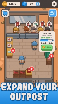 Idle Outpost: Tycoon Clicker  (  / )
