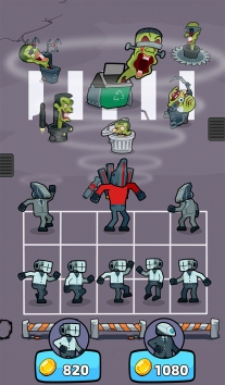 Merge War: Monster vs Cyberman взломанный (Мод бесплатные покупки/без рекламы)