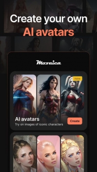 Mosaica AI avatars and filters взломанный (Мод Premium)