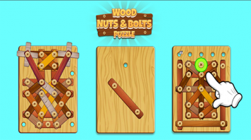 Wood Nuts & Bolts Puzzle взломанный (Мод бесплатные покупки/без рекламы)