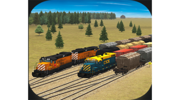 Train and rail yard simulator  (  )