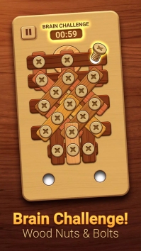 Woodle - Wood Screw Puzzle  (  / )