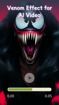 Pixverse AI Video Venom Effect  ( )