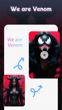 Pixverse AI Video Venom Effect  ( )